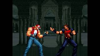 Terry Bogard vs Jimmy Lewis (Fatal Fury vs Rage of The Dragons)