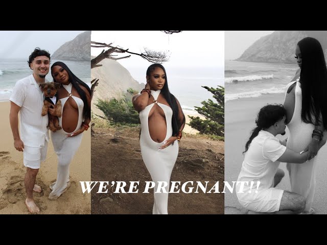 WE ARE PREGNANT!!!! #BABYALMANZA🤍🍼
