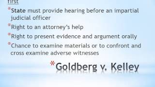 Ps 21 Due Process Procedural Due Process