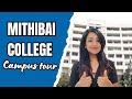 Mithibai college campus tour  never seen before exclusive footage