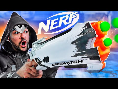 OVERWATCH Reaper NERF Rival Blaster