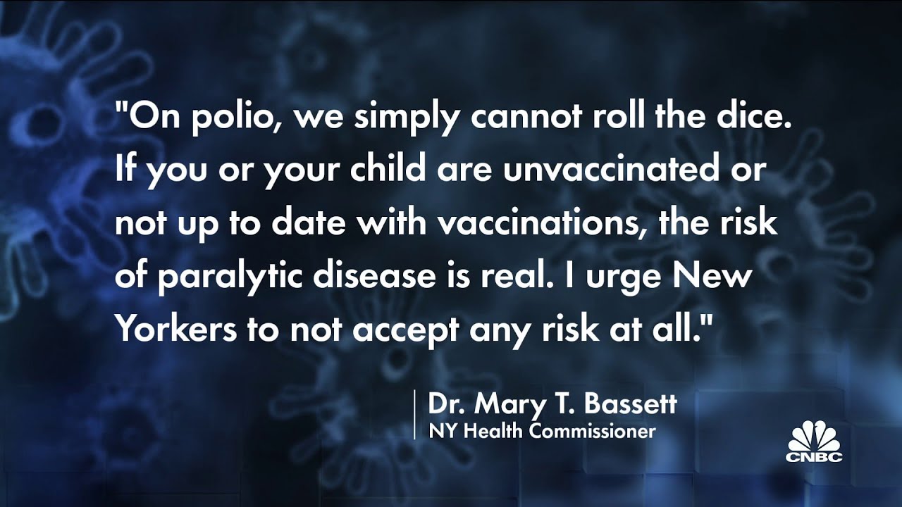 New York governor declares disaster emergency after polio found in ...