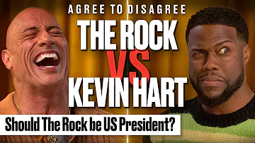 The Rock & Kevin Hart Argue Over The Internets Biggest Debates | Agree To Disagree | @LADbible