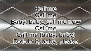 Call Me - Spagna (Lyrics)