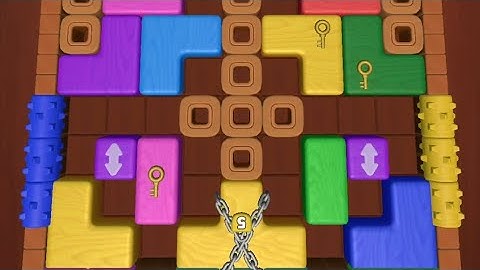 Wood Block Jam Level 49 50 Game Walkthrough Solution