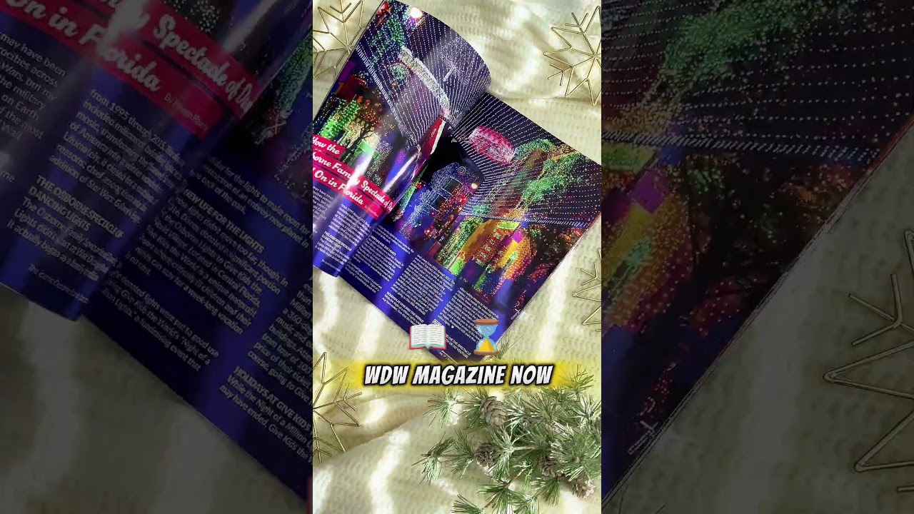 Christmas Disney Magazine