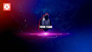 How to make gaming logo intro on Kinemaster | Pixellab and Kinemaster Tutorial