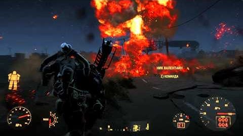 nuclear fight with deffence robot fallout 4 hardcore difficulty