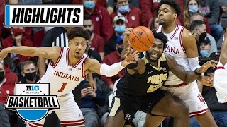 Purdue at Indiana | Extended Highlights | Big Ten Men's Basketball | Jan. 20, 2022