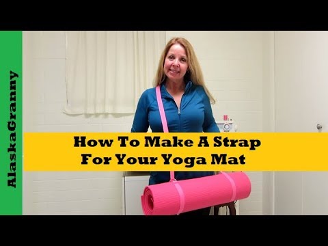 yoga strap to carry mat