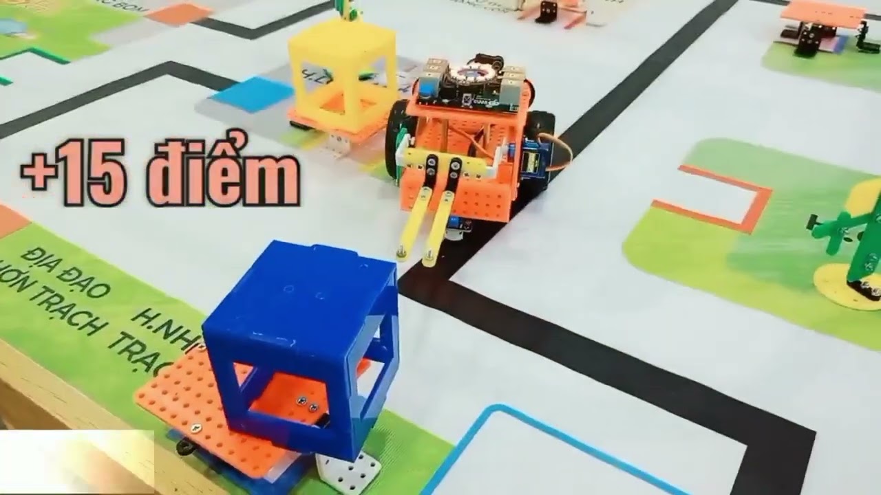 Hướng dẫn chạy sa bàn Cuộc thi Robotic Tỉnh Đồng Nai năm 2023
