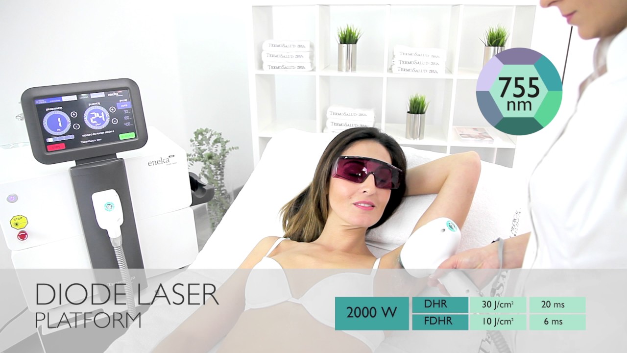 Hair removal laser diode Laser hair