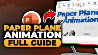 PowerPoint Paper Plane Animation (FAST &amp; EASY) | 100% WORKS | NO Yapping, To The Point!