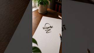 Nilanthi Signature ✍️ Comment Your Name Next! #shorts