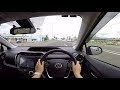 【Test Drive】2017/2018 New TOYOTA AQUA (Prius C) CROSSOVER - POV City Drive