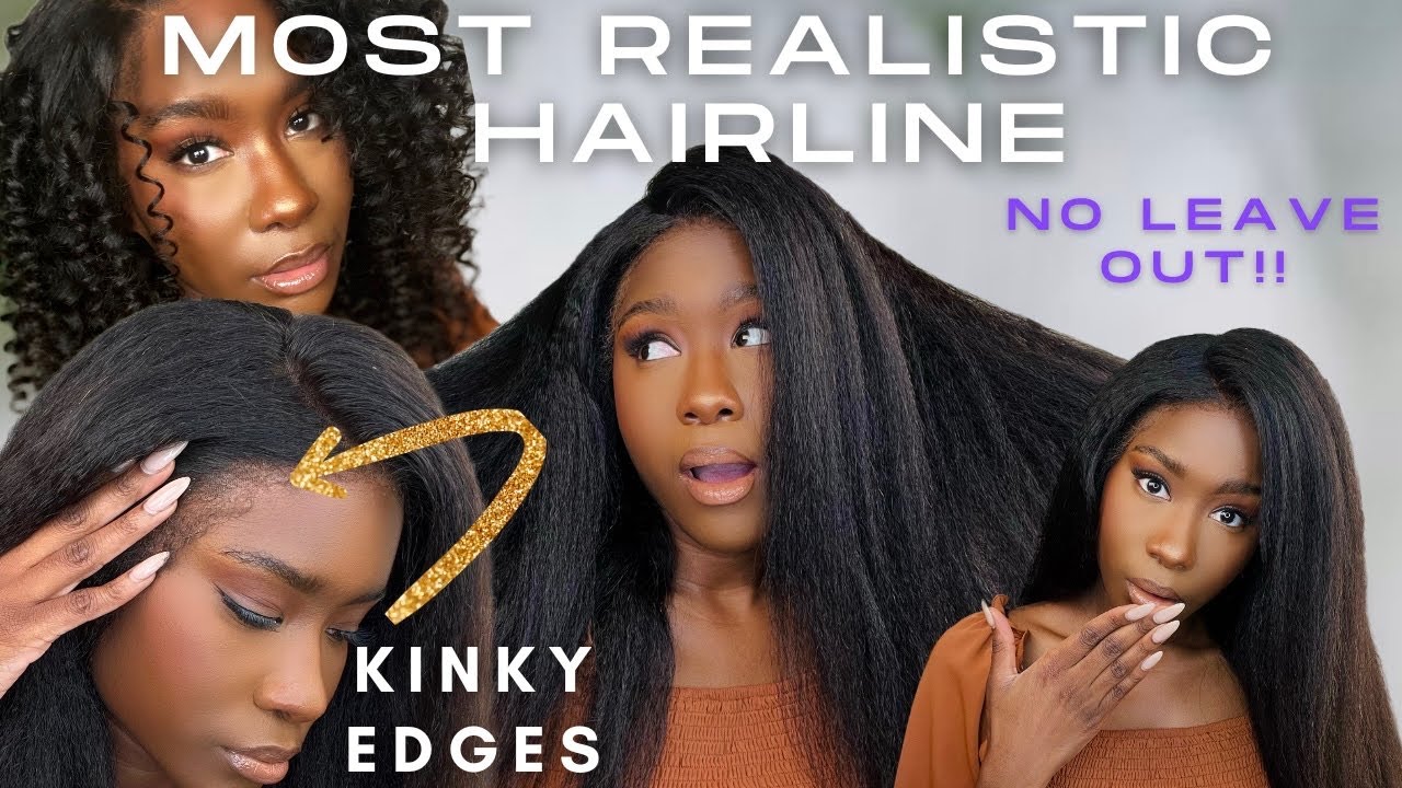 🔥MOST REALISTIC KINKY EDGES EVER‼️ ILIKEHAIR HYPERREALISM KINKY
