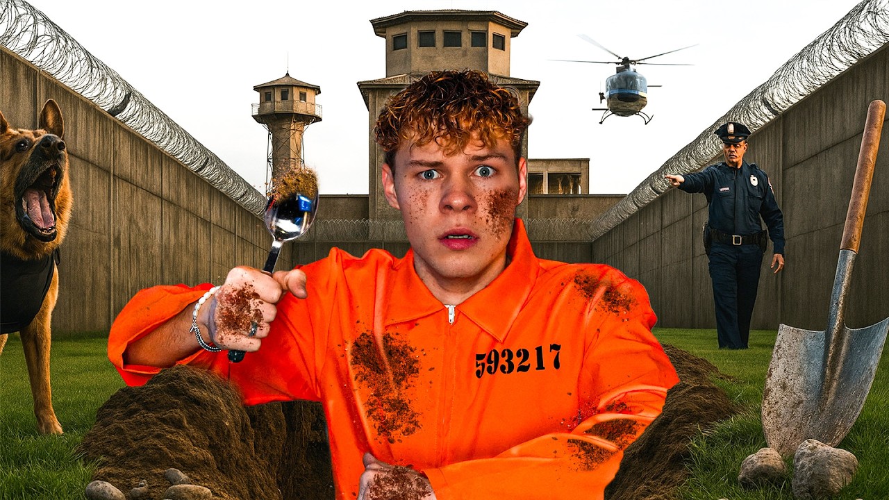 ONTSNAPPEN UIT ECHTE GEVANGENIS! 😱