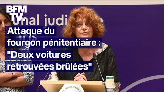 Attaque du fourgon pénitentiaire: la conférence de presse de la procureure de Paris by BFMTV 77,239 views 2 days ago 9 minutes, 24 seconds