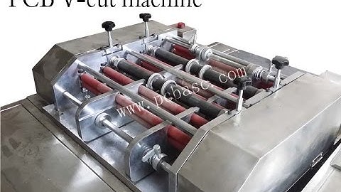 how to install and adjust the cutter shaft of V-cut machine,how to fit the metal blade