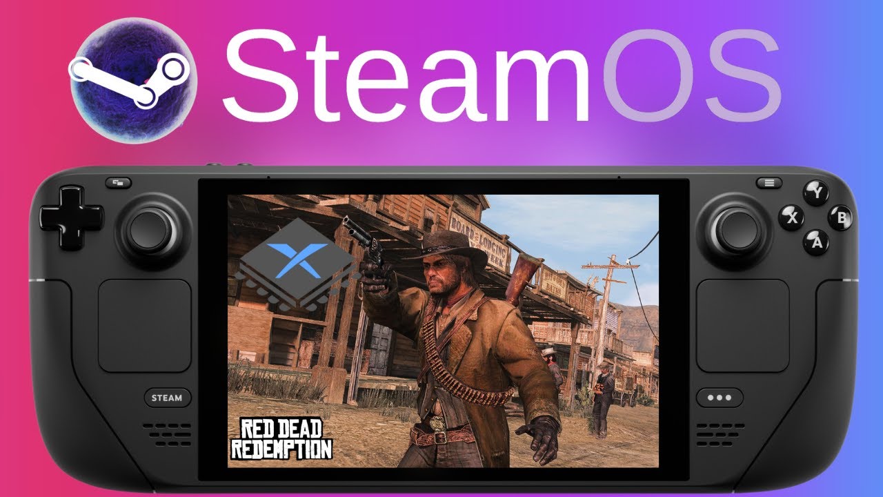 Steam Deck RPCS3 Gameplay - Red Dead Redemption - SteamOS 