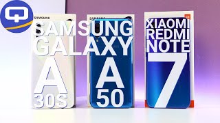 Сравниваем Samsung Galaxy A30s, Galaxy A50 и Xiaomi Redmi Note 7. Gcam решает? /QUKE.RU/