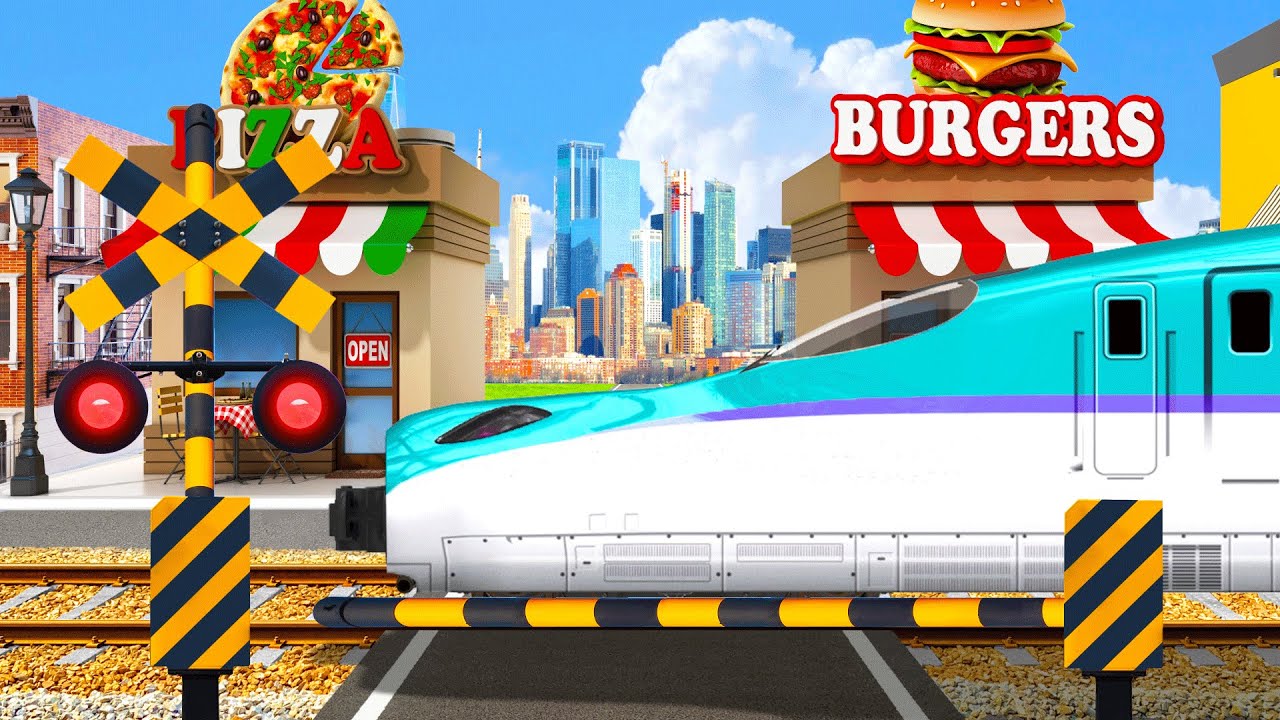 踏切アニメ】下手すぎる連結ふみきりカンカン♪＼事故／Poor train