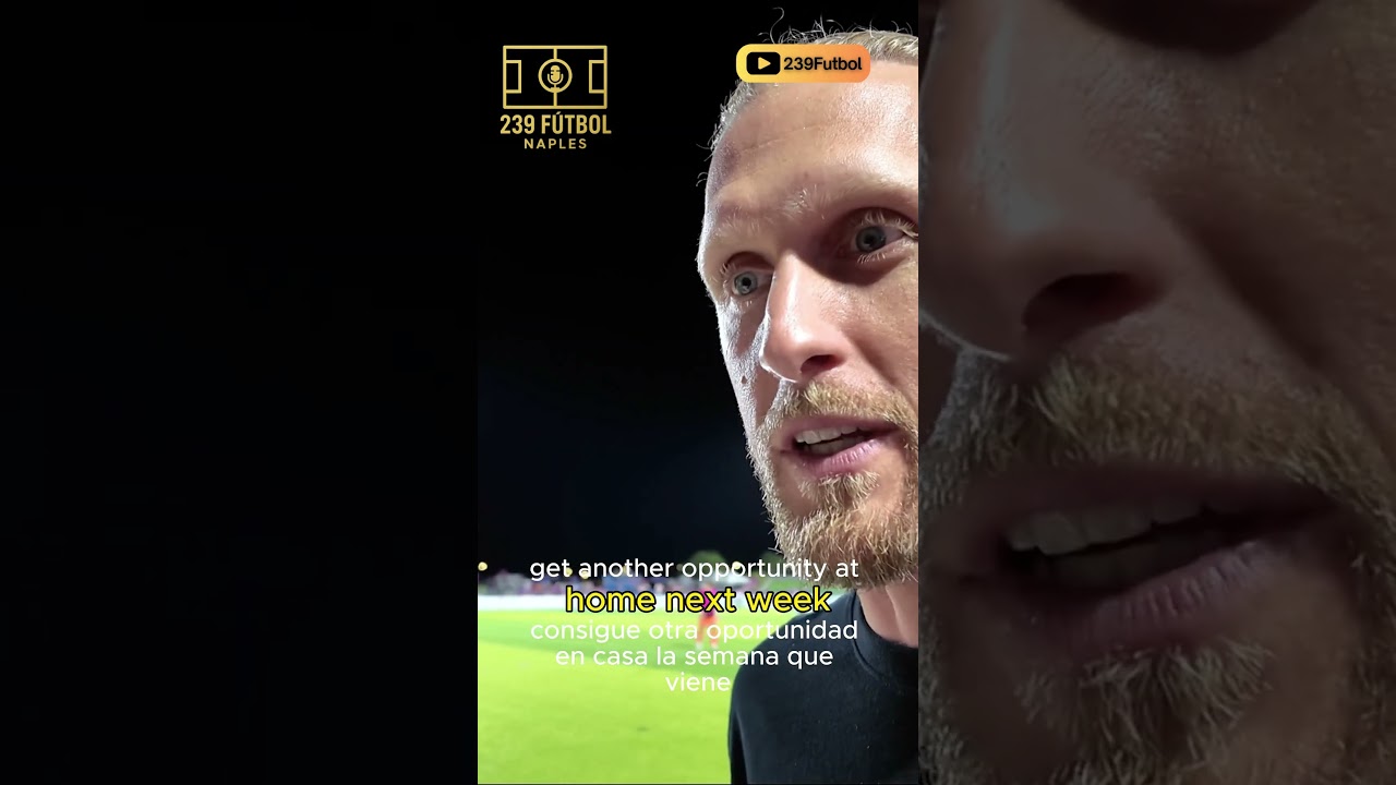 TítLa palabra de Matt Poland (DT FC Naples) en 20 segundos 
