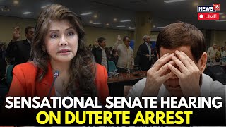 Rodrigo Duterte Senate Hearing LIVE: Imee Marcos Questions Official Remula Over Duterte's ICC Arrest