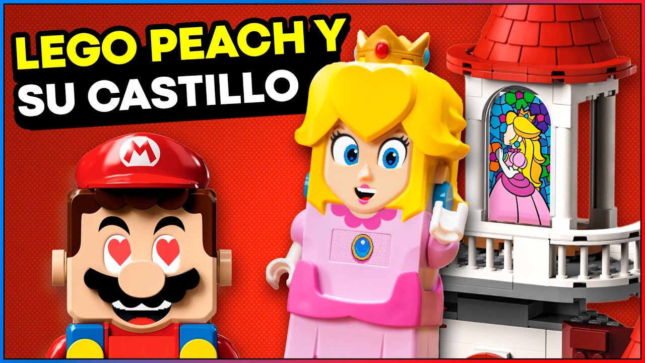 Princesa Peach ANUNCIADA!! 👑 64 LEGO y NUEVOS SETS de LEGO Super Mario - YouTube