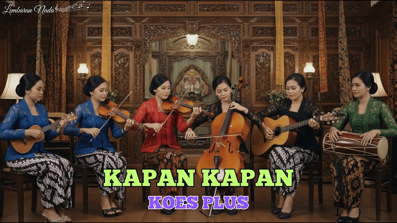 KAPAN KAPAN - KOES PLUS | Keroncong Version Cover | LEMBARAN NADA