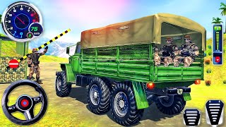US Army Truck Driver Simulator 3D - Offroad Military Transporter Driving - Android GamePlay #2 screenshot 5