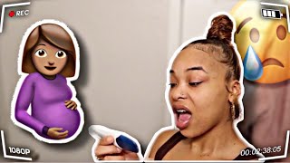 I TOOK A PREGNANCY TEST…