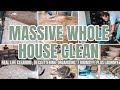 2022 REAL LIFE WHOLE HOUSE CLEAN WITH ME | CLEAN DECLUTTER AND ORGANIZE | 2022 CLEAN WITH ME