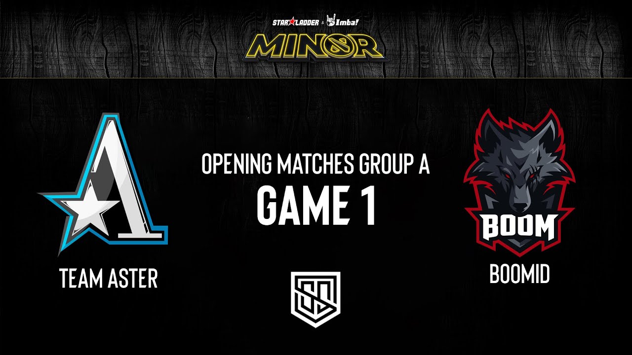 Aster vs BoomID | StarLadder ImbaTV Dota 2 Minor Season 3 | Game 1