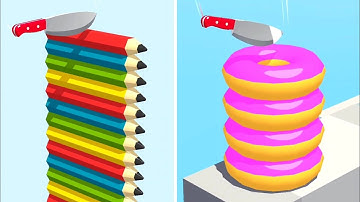 Slice It All Game! Satisfying and Relaxing ASMR Slicing Video NEW UPDATE