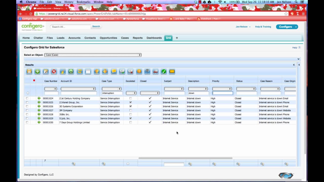 Grid for Salesforce Demo YouTube
