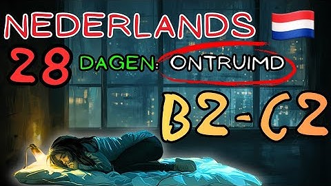 🎧 Nederlands Leren (B2-C2): De Woningcrisis | Leven in een leeg gebouw (met CC)