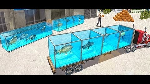 Sea Animal Transport Truck | Unity Source Code for Sale | sellmyapp.com