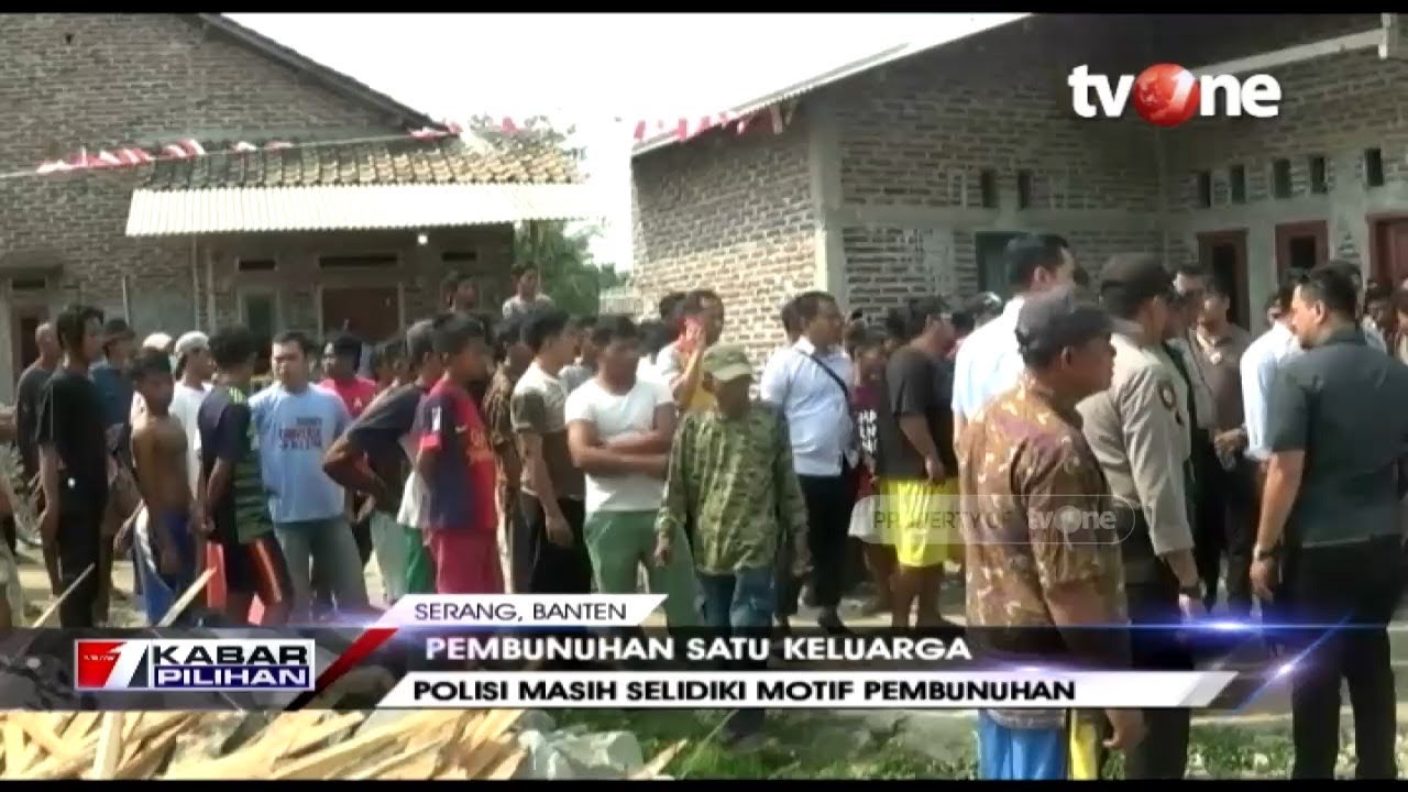 tv one live streaming free Sadis! Pembunuhan Satu Keluarga, Bapak dan Anak Meninggal Dunia