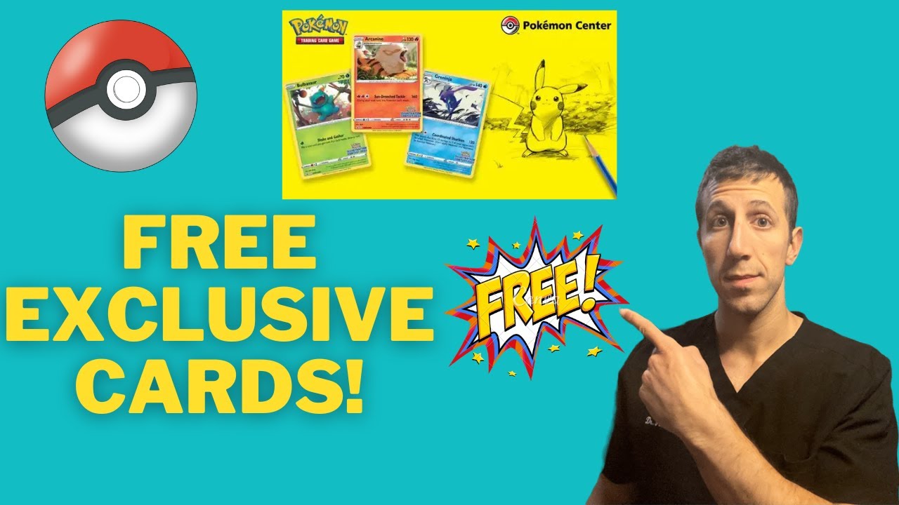 How to Get 3 ONEOFAKIND Pokémon Cards for FREE! YouTube