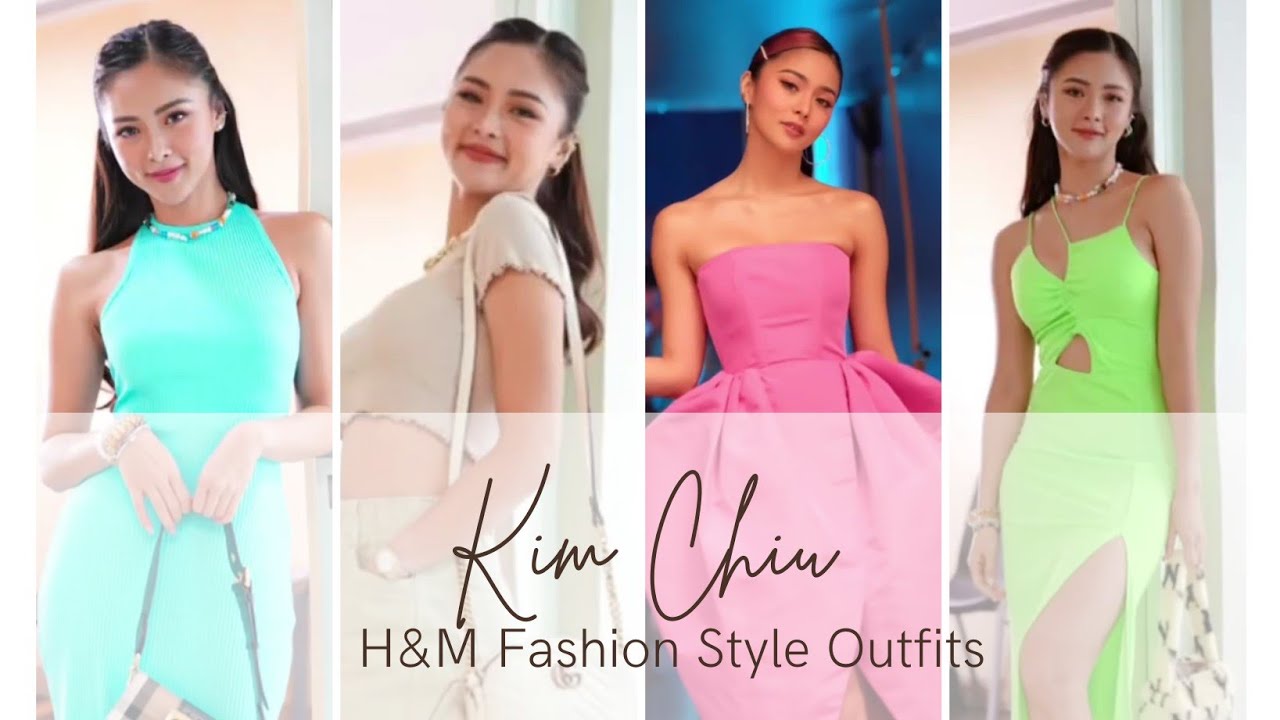 Kim Chiu H&M Fashion outfits for Showtime