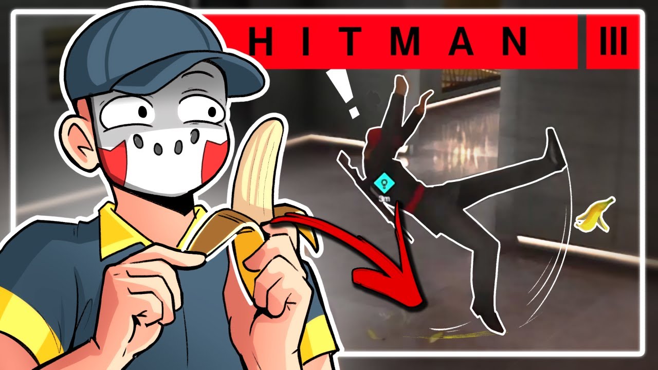 BANANA WEAPON IS OP! HITMAN 3 YouTube