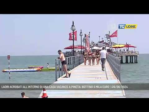 LADRI ACROBATI ALL'INTERNO DI UNA CASA VACANZE A PINETA: BOTTINO 5 MILA EURO  | 26/06/2024