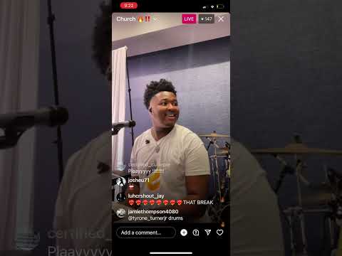 Christian Cj Brown On Piano Praise Break 