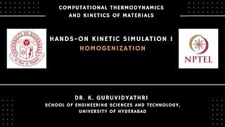 Hands-On Kinetic Simulation 1 Homogenization