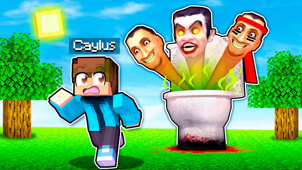 I Beat SKIBIDI TOILET BOSS in Minecraft!