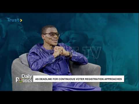 DAILY POLITICS: As Deadline For Continuous Voter Registration Approaches  | TRUST TV