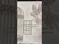 Simple Drawing, Deep Meaning 🐦 | Pencil Art 🎨 #art #artshorts #drawing
