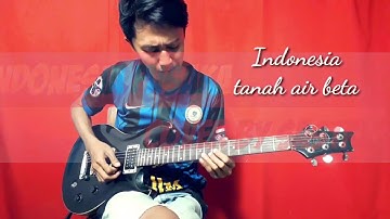 INDONESIA PUSAKA cover guitar by Sastriany