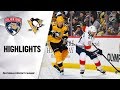 NHL Highlights | Panthers @ Penguins 1/5/20